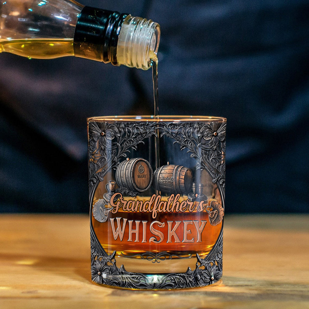 Grandfather's Father's Whiskey - Personalized Whisky Whiskey Glass