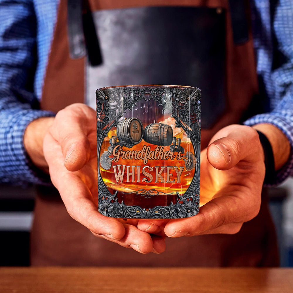 Grandfather's Father's Whiskey - Personalized Whisky Whiskey Glass