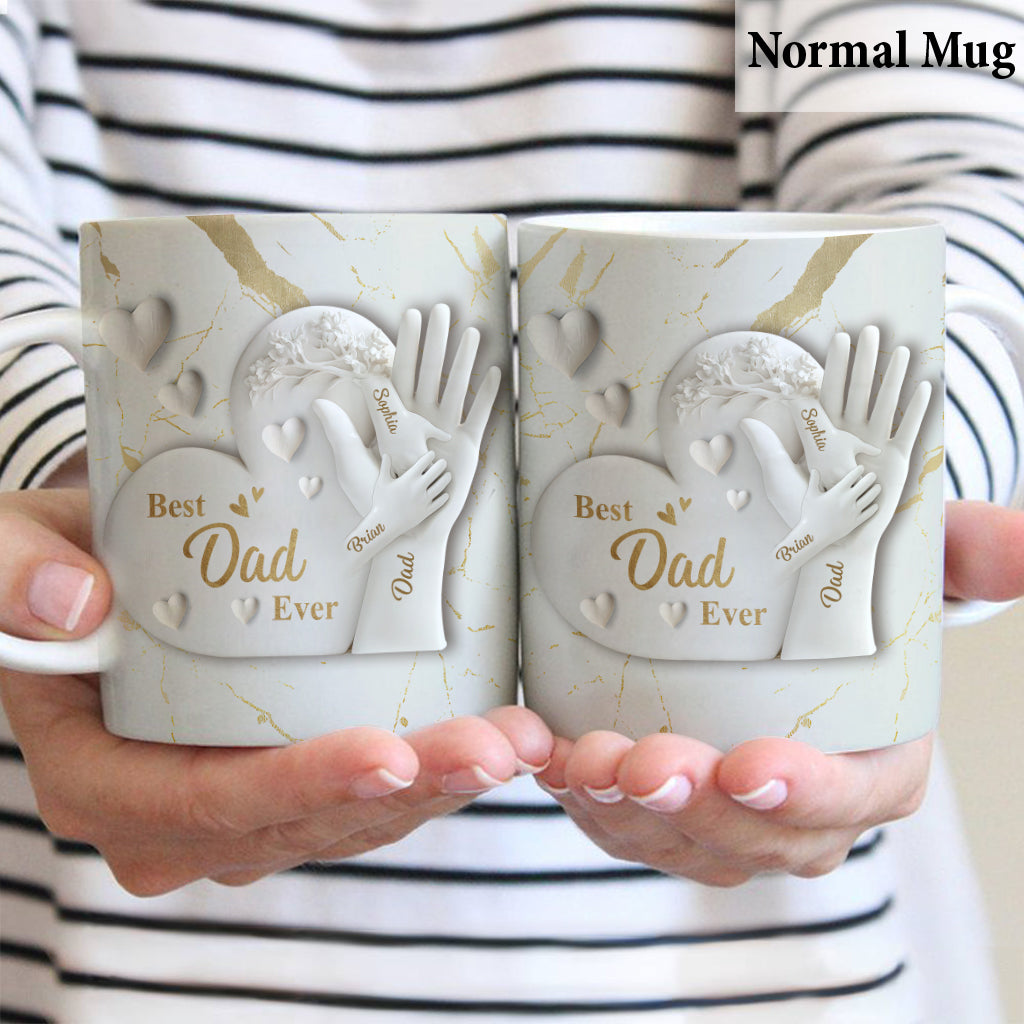 Best Dad Ever - Personalized Father Mug
