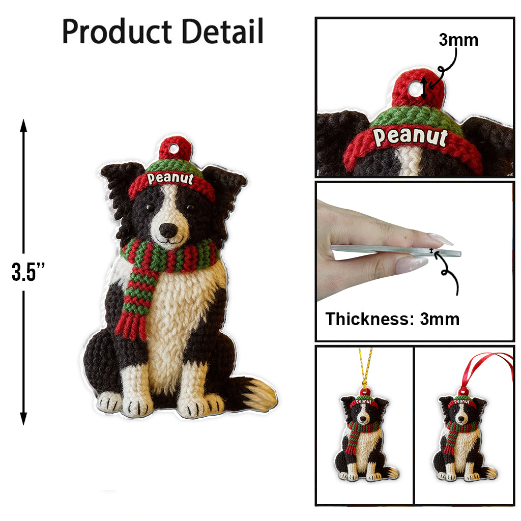 Love My Dog - Personalized Dog Ornament