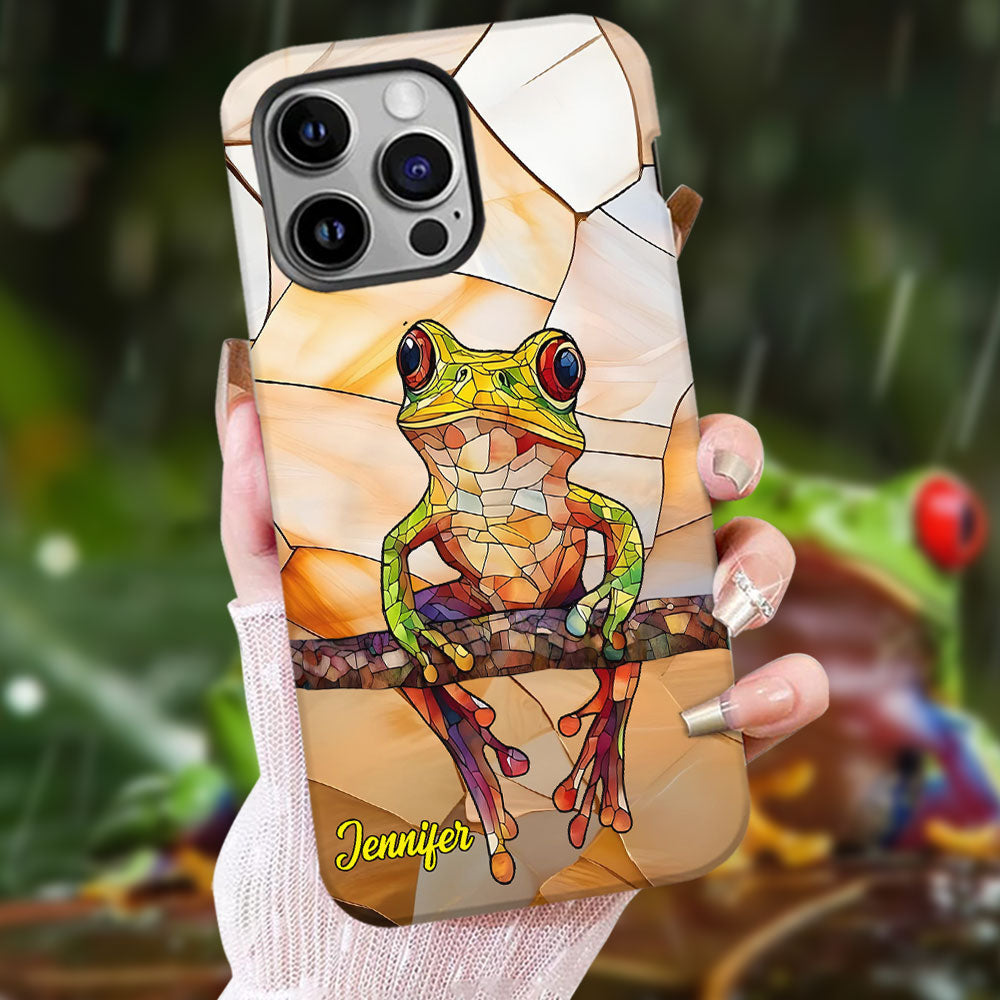 Frogs Light - Gift For Frog Lovers - Personalized Frog Full Print Phone Case