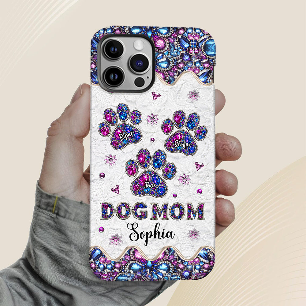 Dog Mom - Personalized Dog Full Print Phone Case