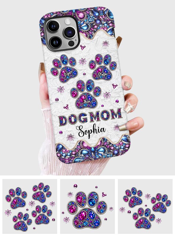 Dog Mom - Personalized Dog Full Print Phone Case