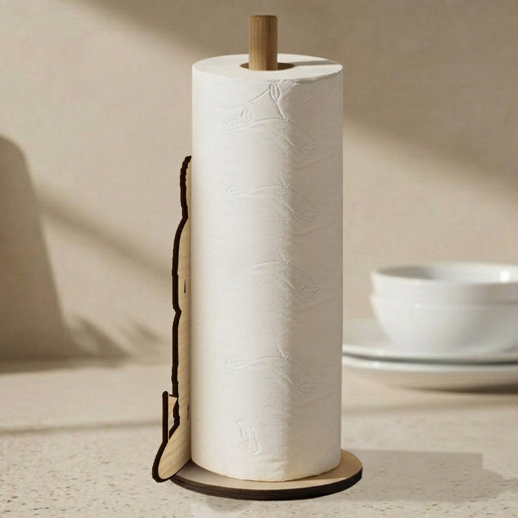 Best Time To Play Golf - Personalized Golf Paper Towel Stand