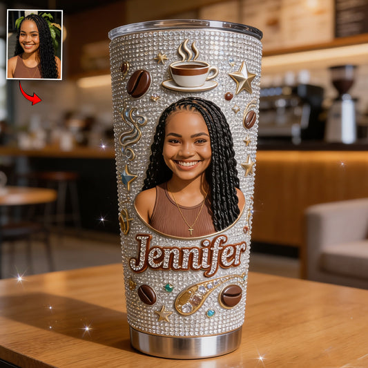 Custom Any Photo - Personalized Coffee Tumbler