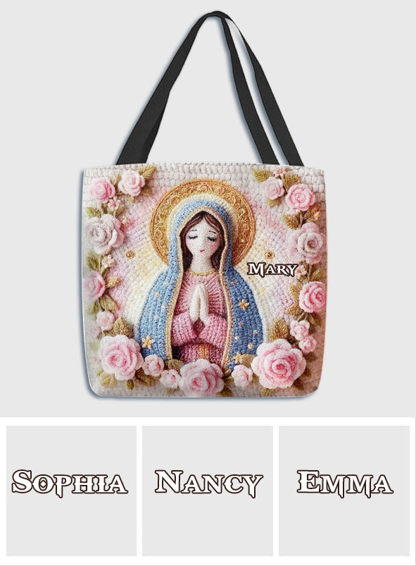 Blessed Mother - Personalized Christian Tote Bag