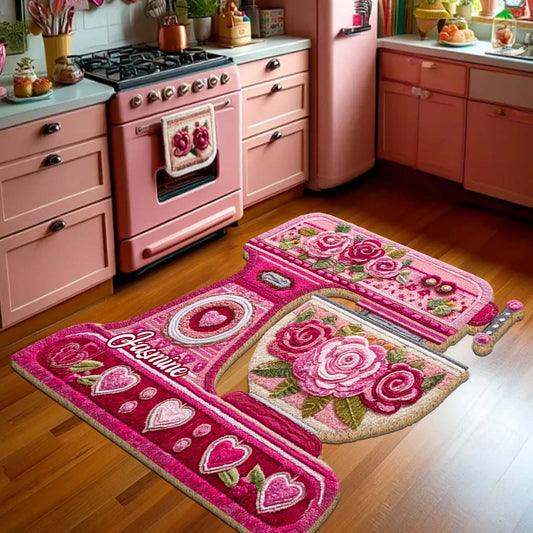 Love Baking - Personalized Baking Non-Slip Tufted Rug