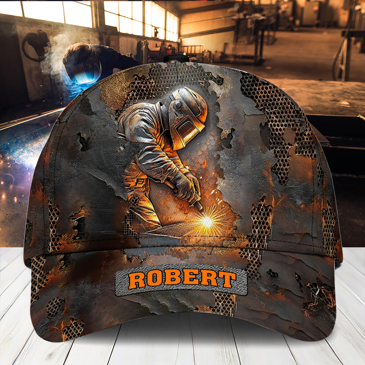 What A Wonderful Weld - Personalized Welder Classic Cap