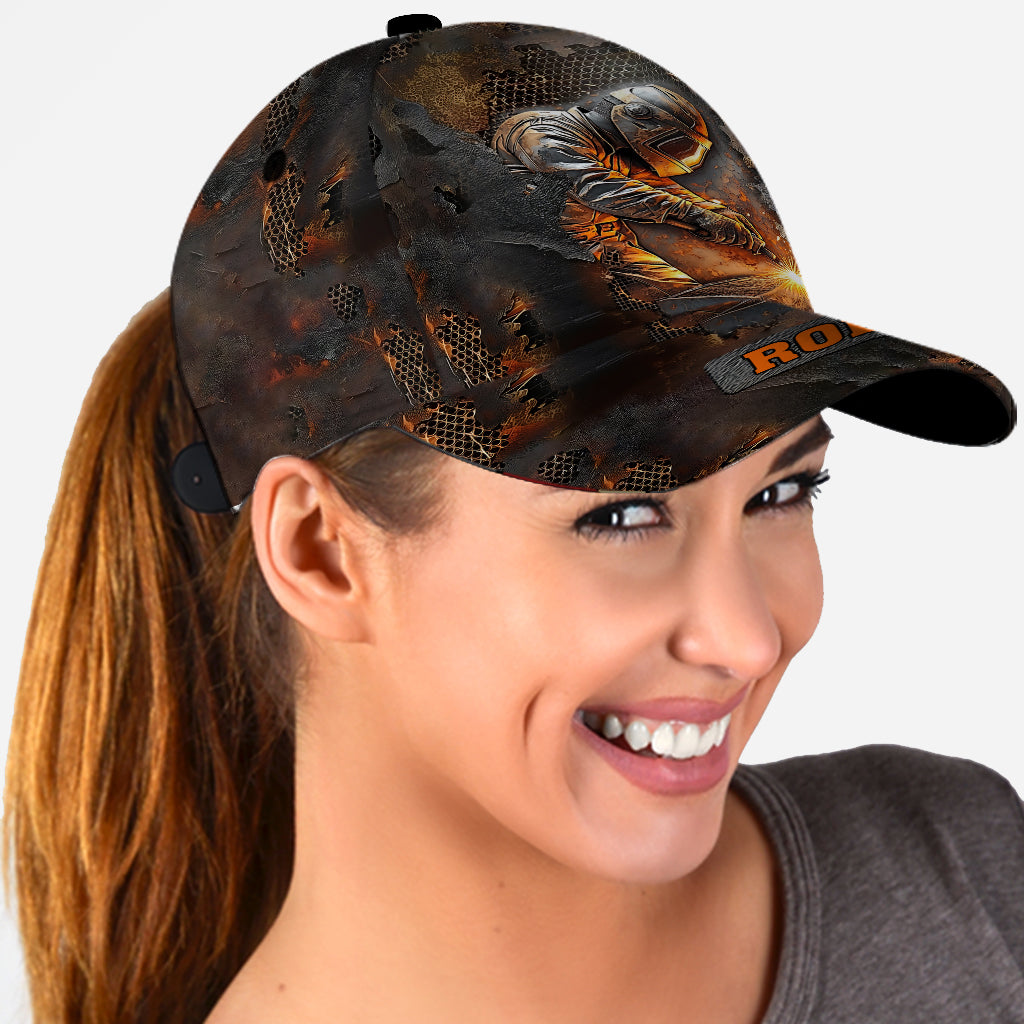 What A Wonderful Weld - Personalized Welder Classic Cap