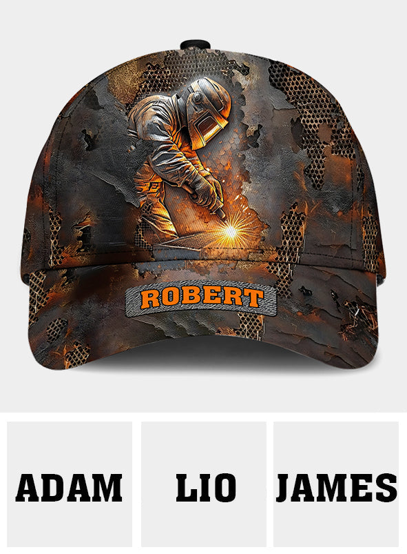 What A Wonderful Weld - Personalized Welder Classic Cap