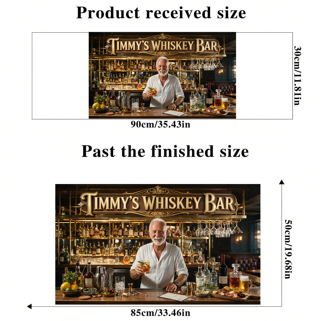 Bar Decoration - Personalized Whisky Wall Decal