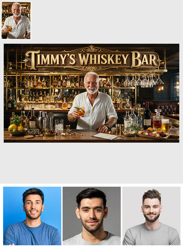 Bar Decoration - Personalized Whisky Wall Decal
