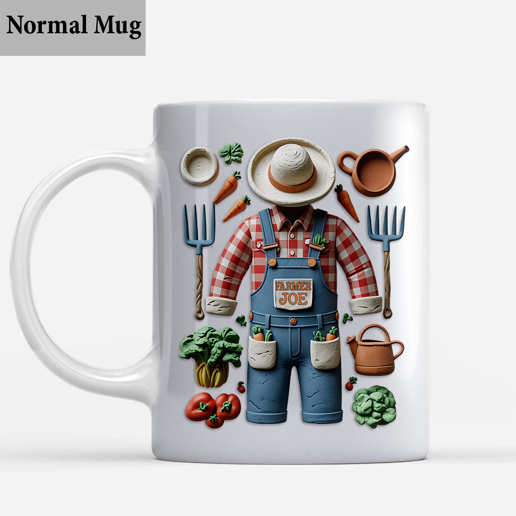 Gift for Farmer, Dad, Mom - Personalized Farmer Mug