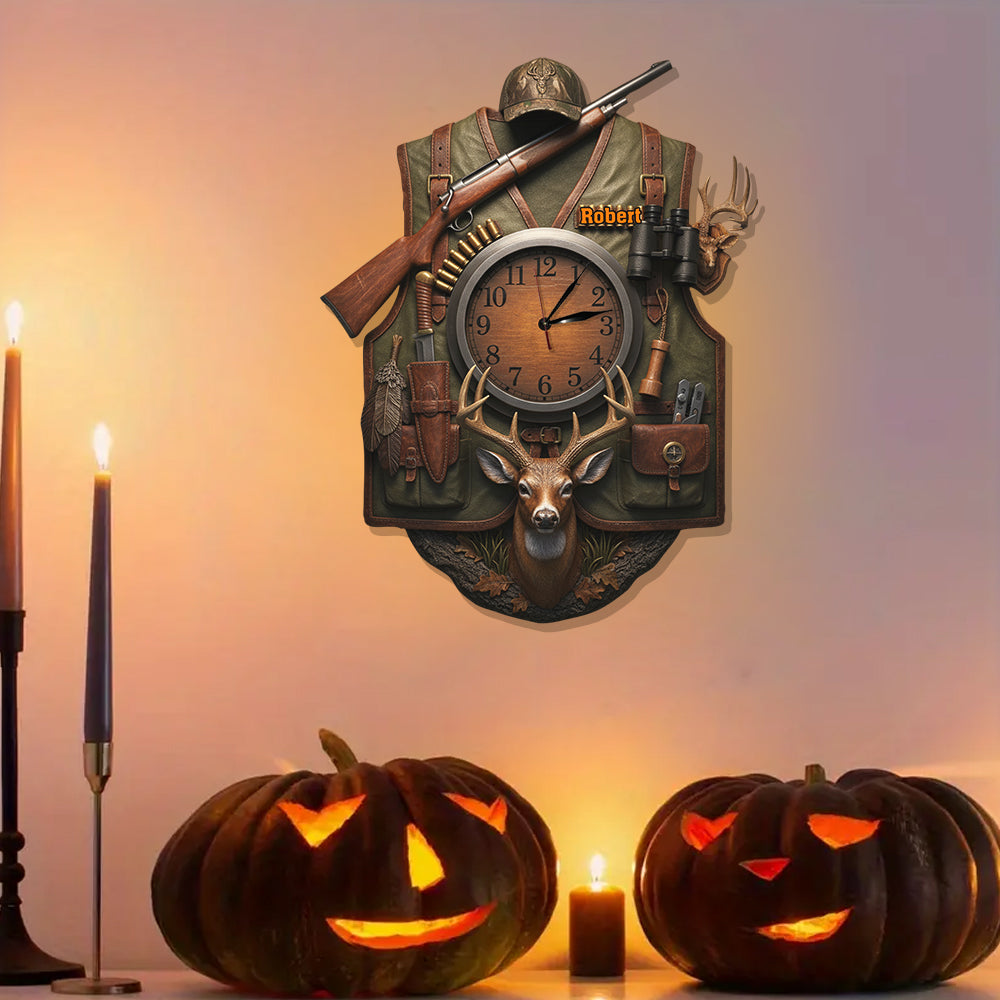 Love Hunting - Personalized Hunting LED Light Wall Clock