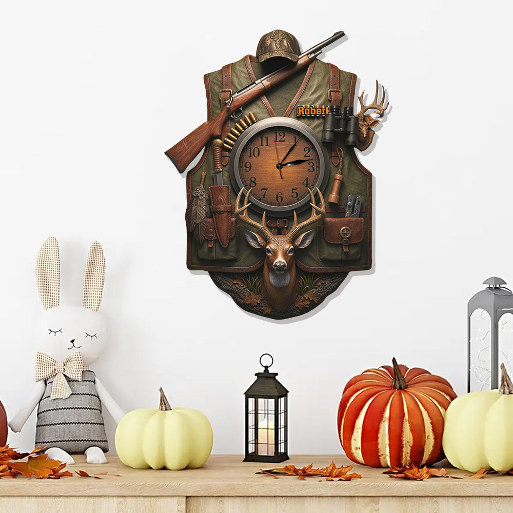 Love Hunting - Personalized Hunting LED Light Wall Clock