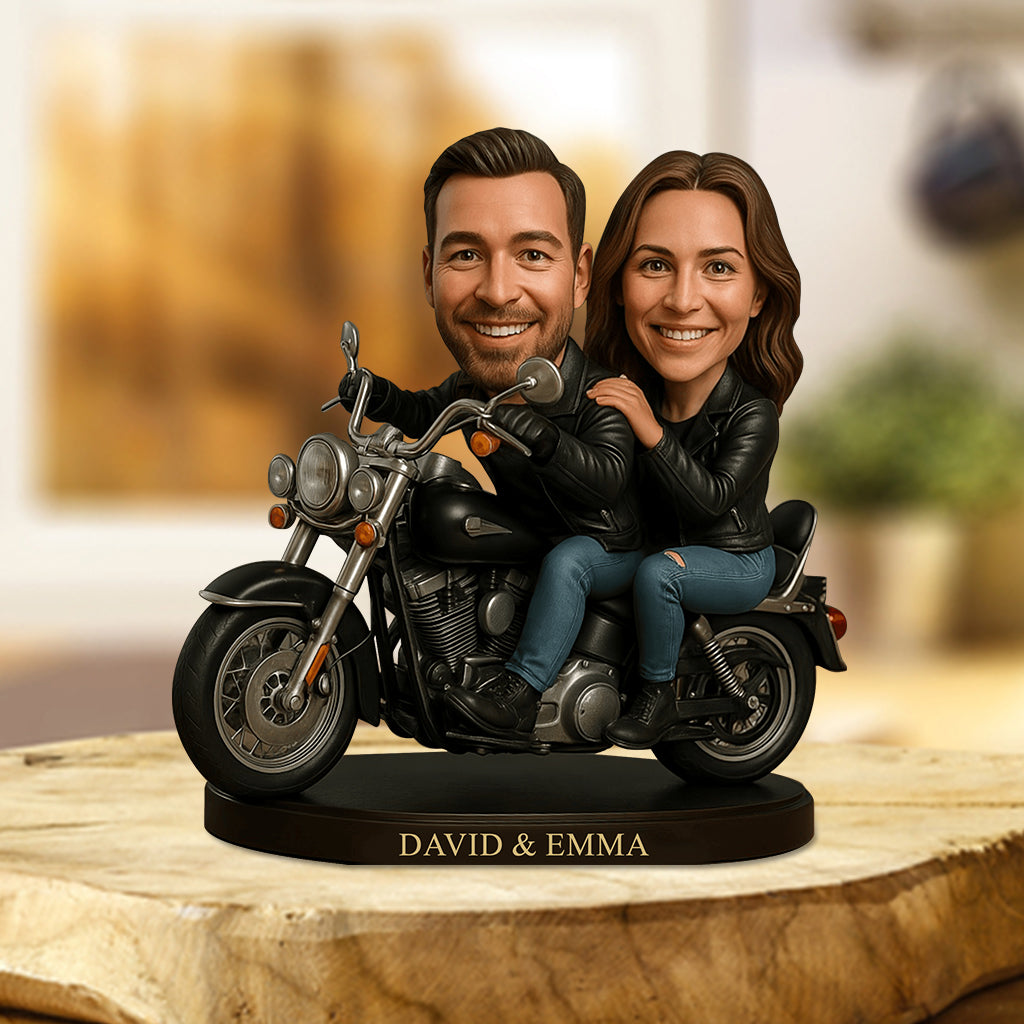 God Blessed The Broken Road - Personalized Couple Custom Shaped Acrylic Plaque