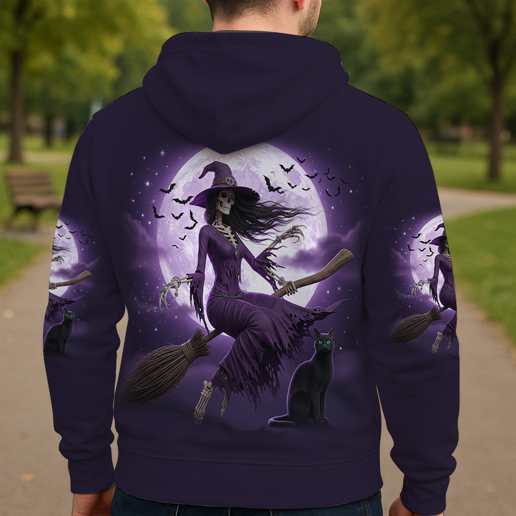 A Wee Bit Wicked - Personalized Witch All Over Shirt