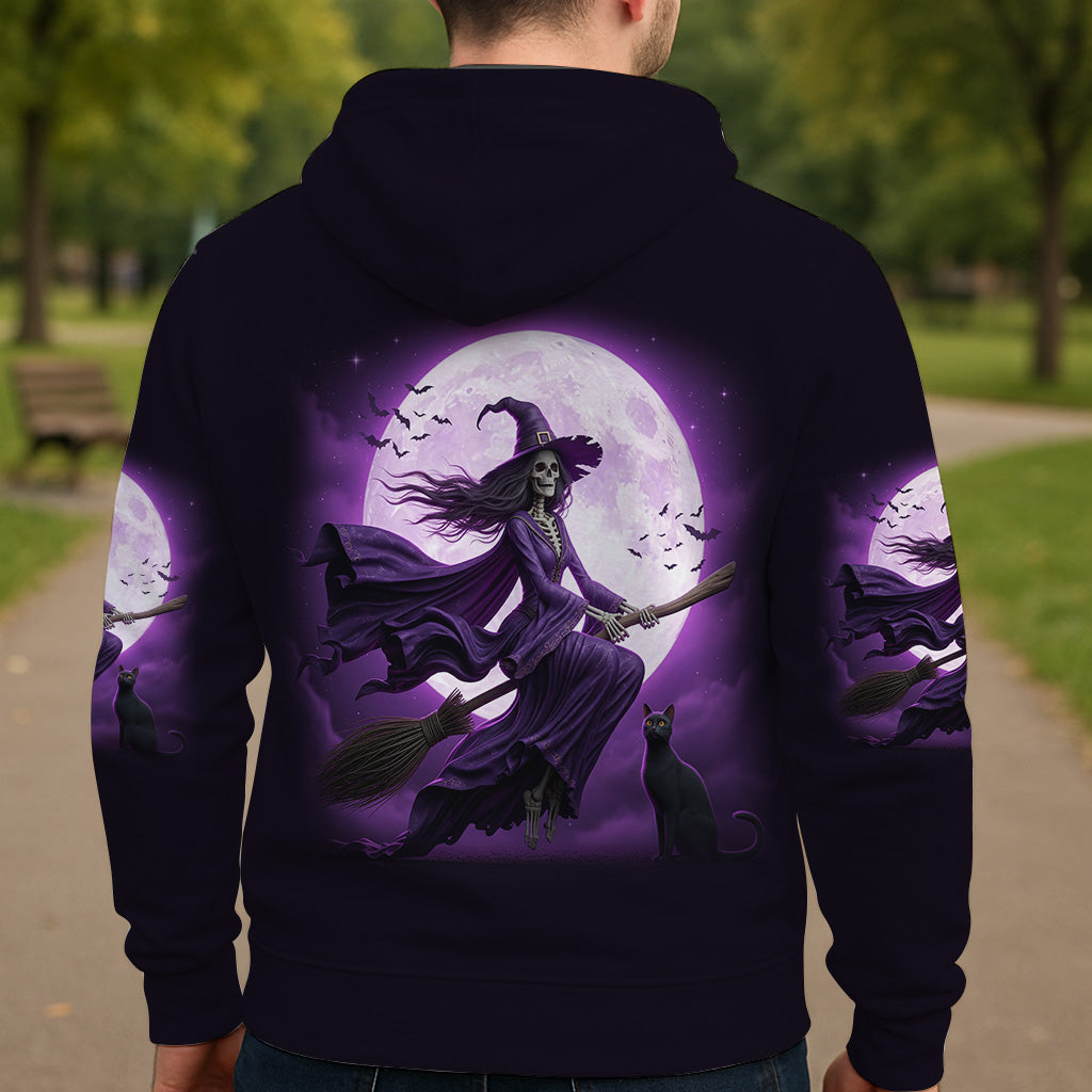 A Wee Bit Wicked - Personalized Witch All Over Shirt