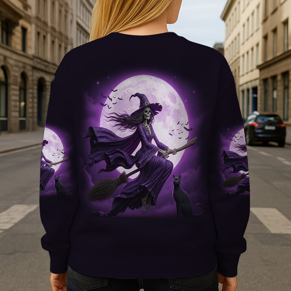 A Wee Bit Wicked - Personalized Witch All Over Shirt