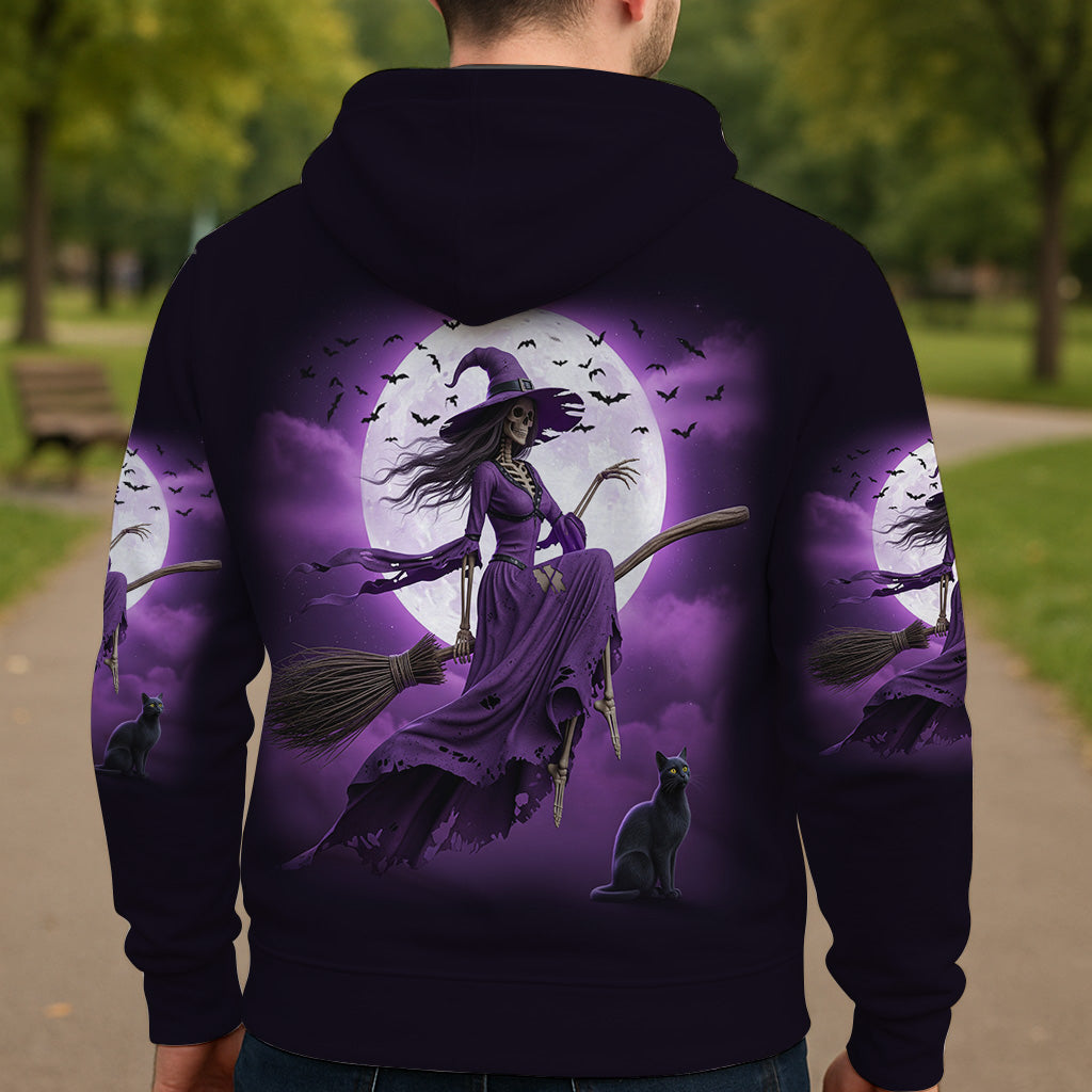 A Wee Bit Wicked - Personalized Witch All Over Shirt