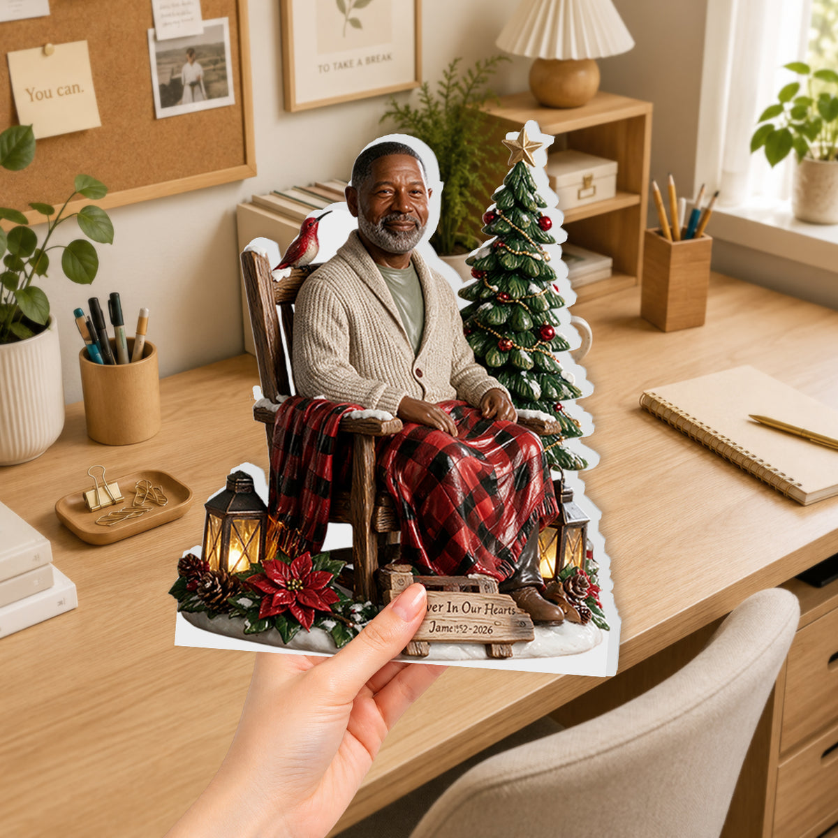 I'm Always With You - Personalized Memorial 3D Plaque