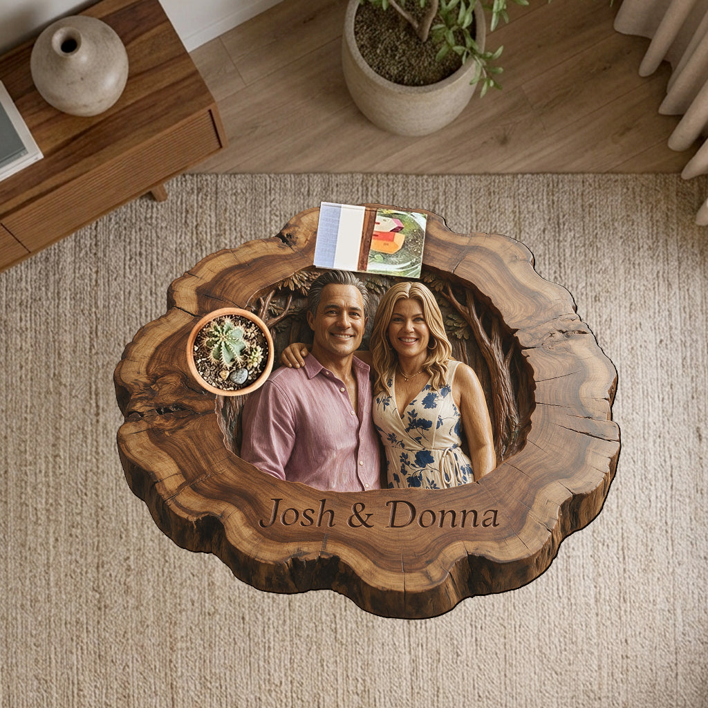 You And Me We Got This - Personalized Couple Table Custom Shape