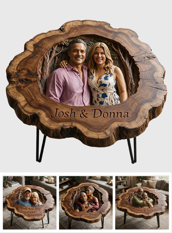 You And Me We Got This - Personalized Couple Table Custom Shape