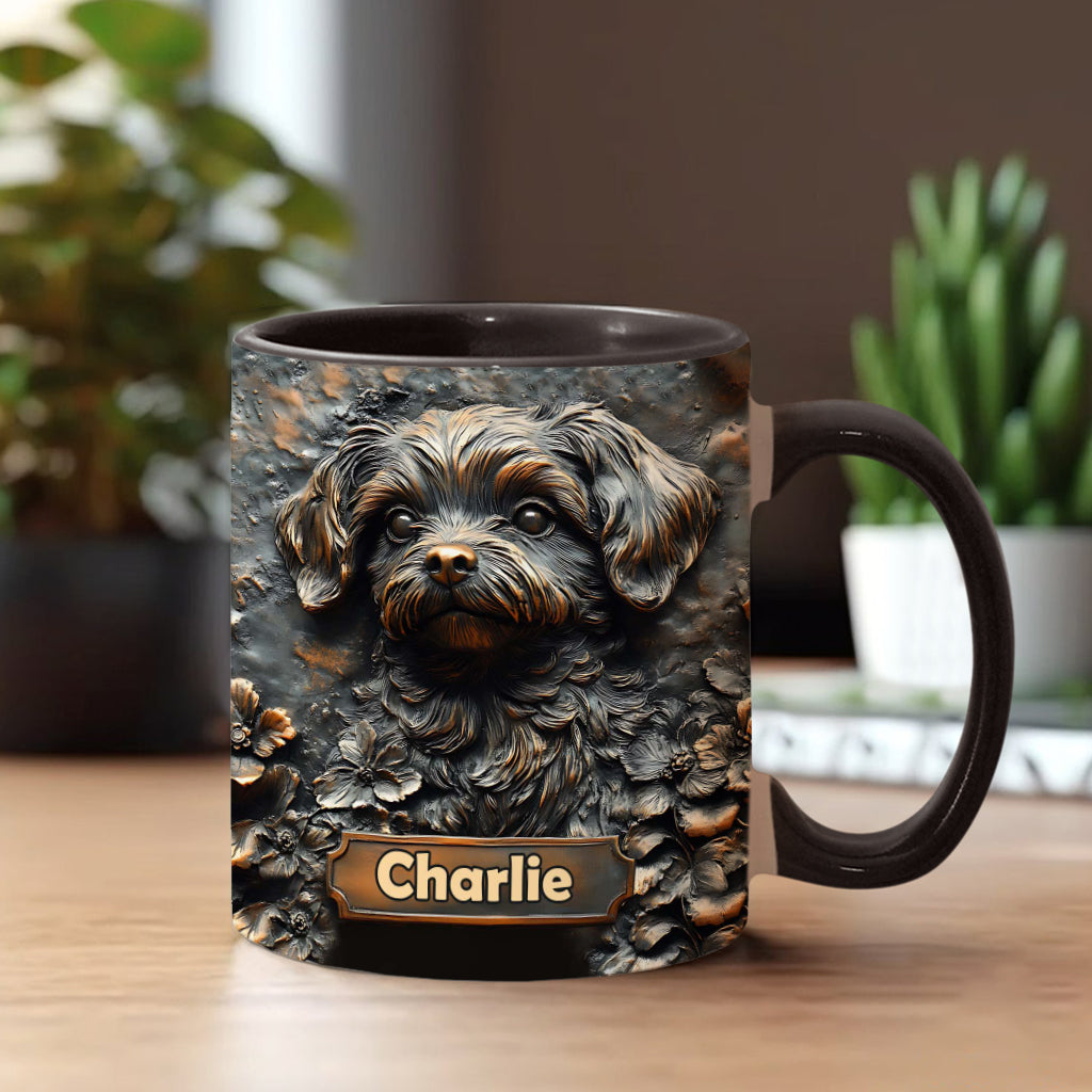Love Shih Tzu - Personalized Dog Accent Mug