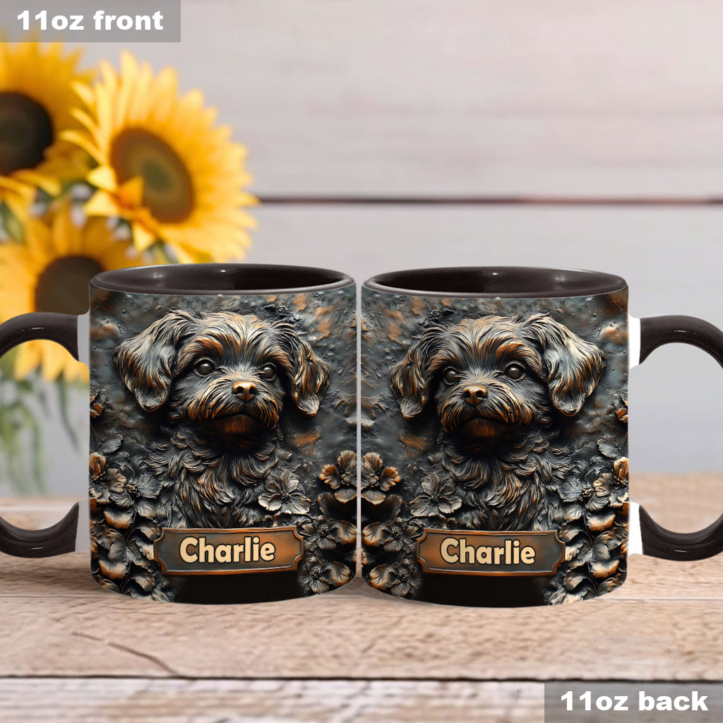 Love Shih Tzu - Personalized Dog Accent Mug