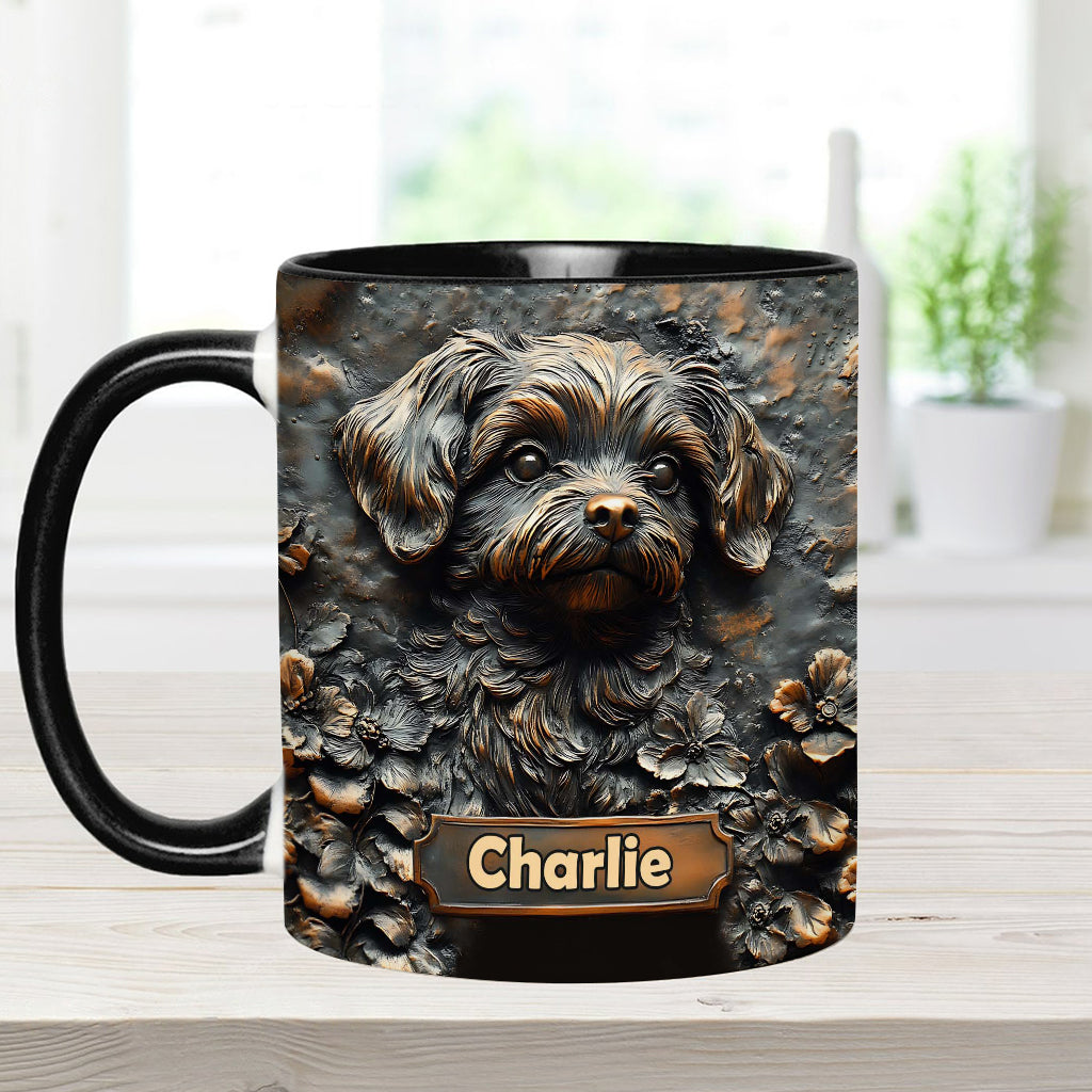 Love Shih Tzu - Personalized Dog Accent Mug