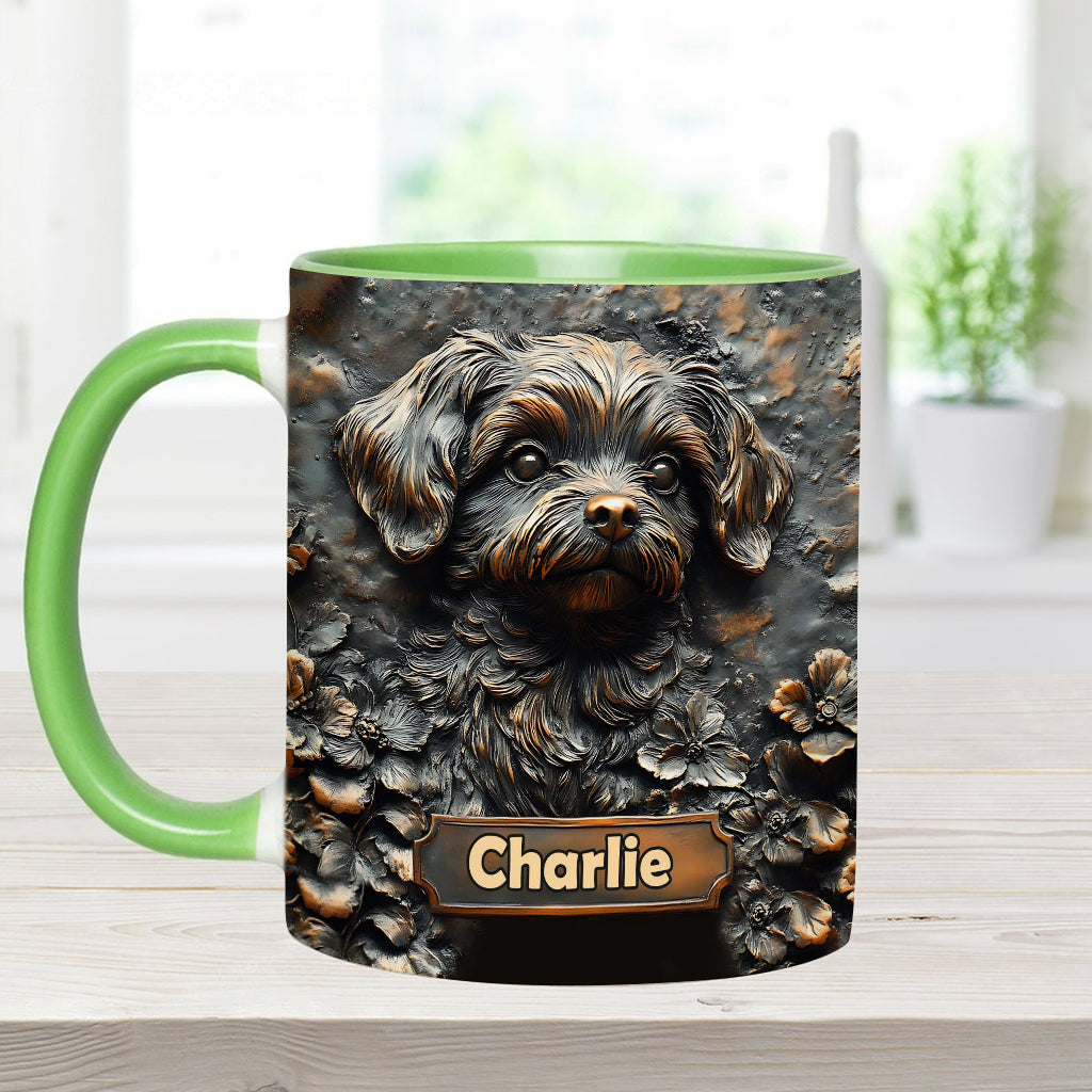 Love Shih Tzu - Personalized Dog Accent Mug