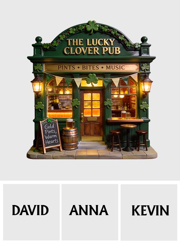 Irish Pub - Personalized Irish Acrylic LED Night Light