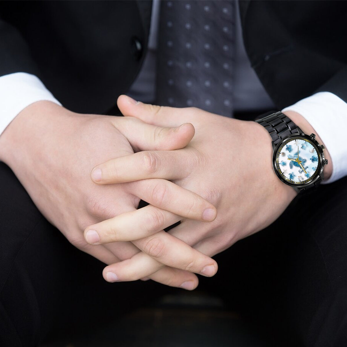 Just A Girl Who Loves Turtles - Personalized Turtle Hand Watch