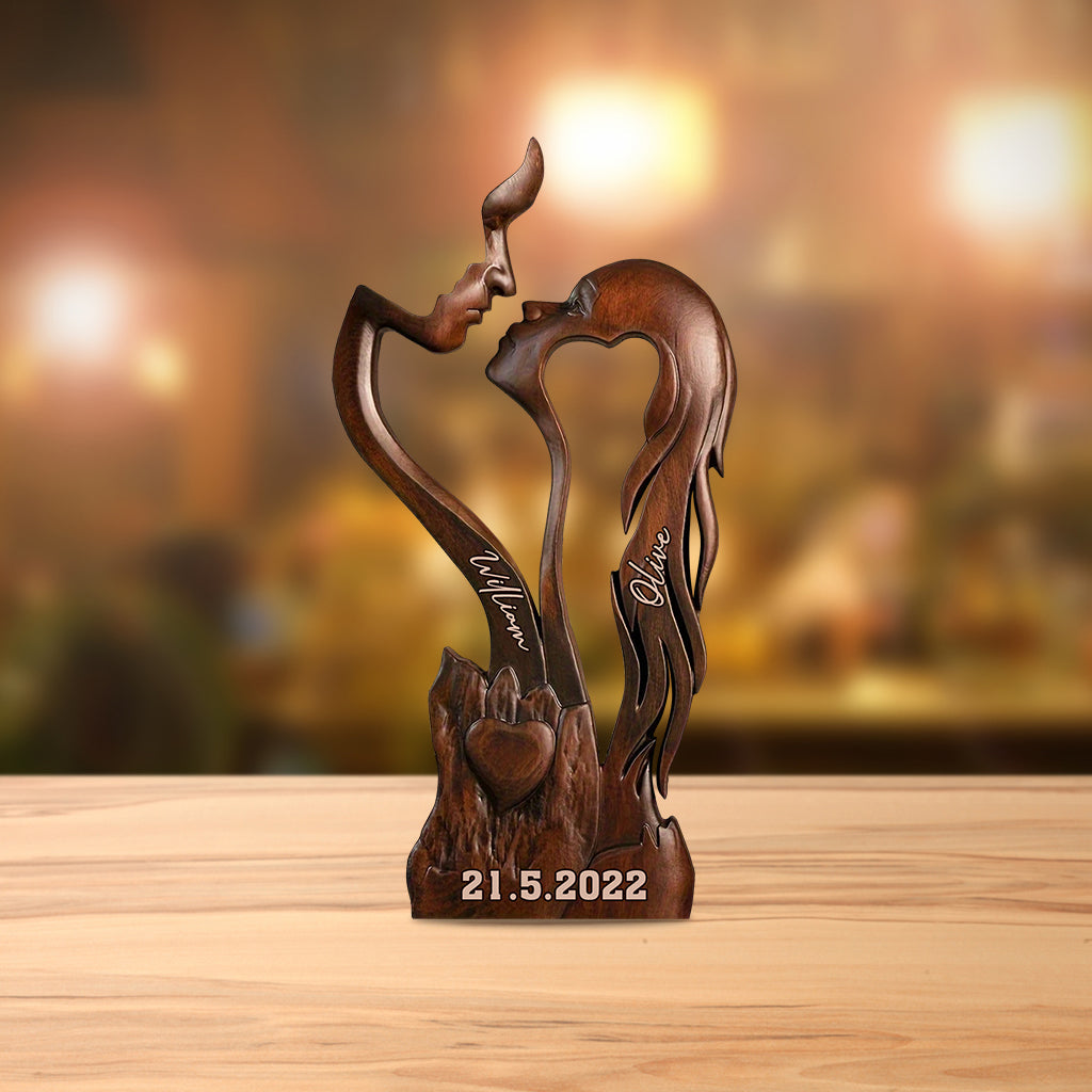 You And Me We Got This - Personalized Couple Custom Shaped Acrylic Plaque