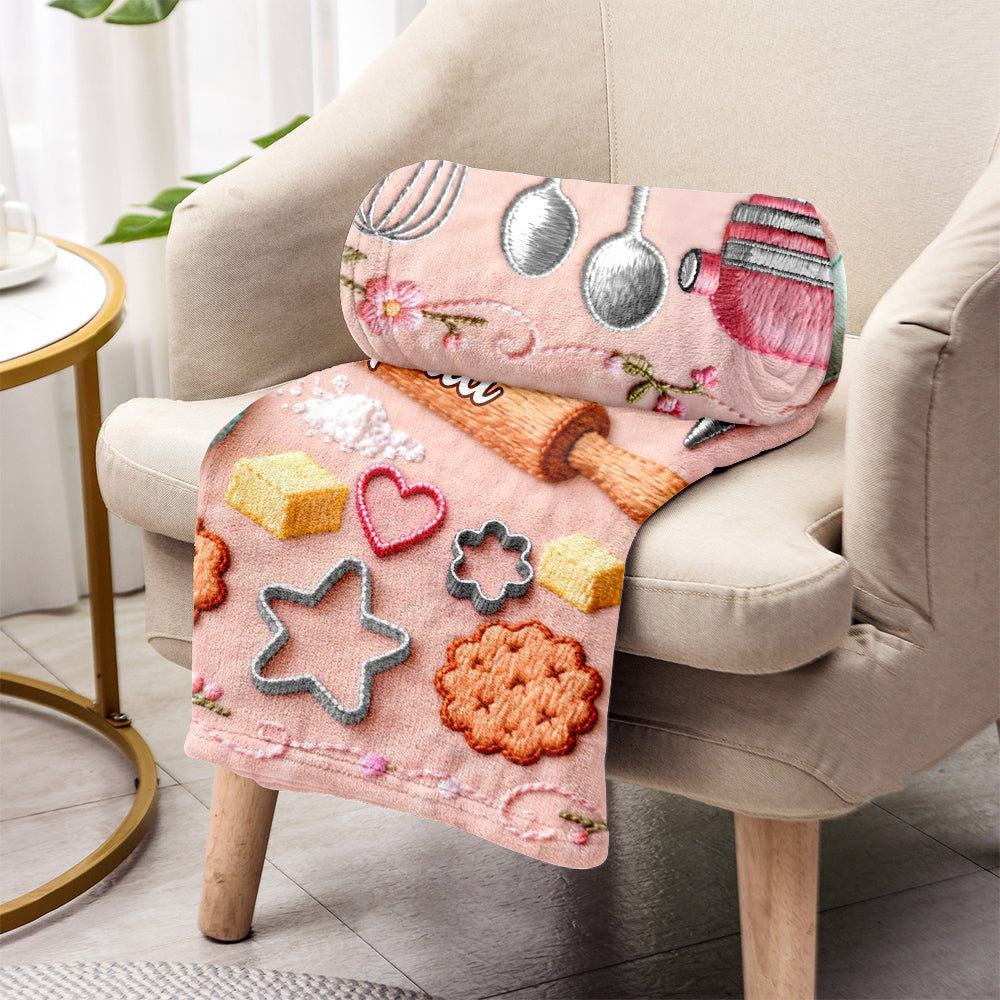 Love Baking - Personalized Baking Blanket