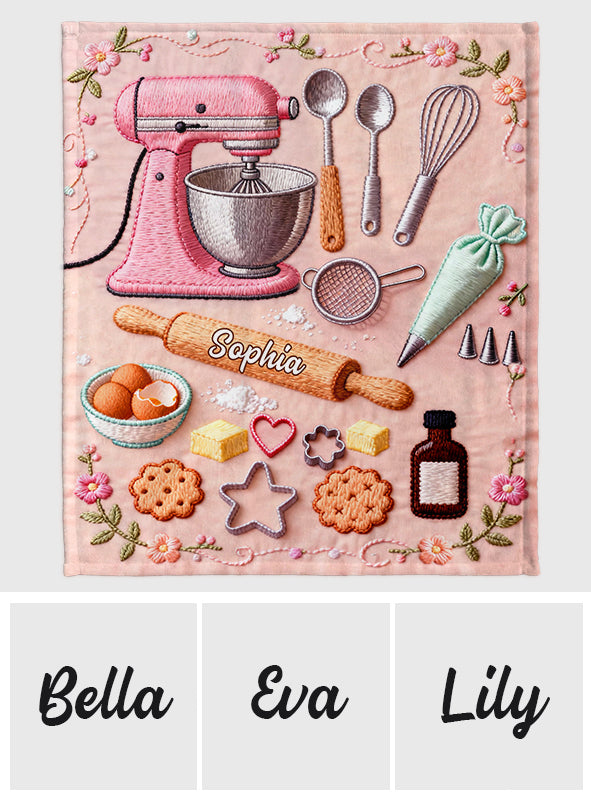 Love Baking - Personalized Baking Blanket