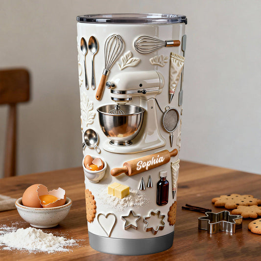 Love Baking - Personalized Baking Tumbler