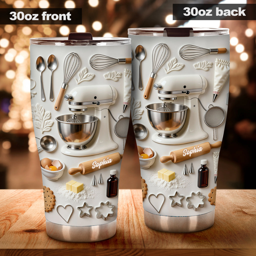 Love Baking - Personalized Baking Tumbler