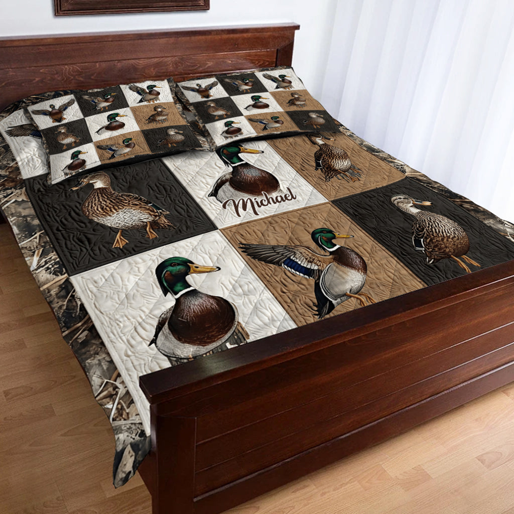 Hunting Season - Personalized Hunting Quilt Set