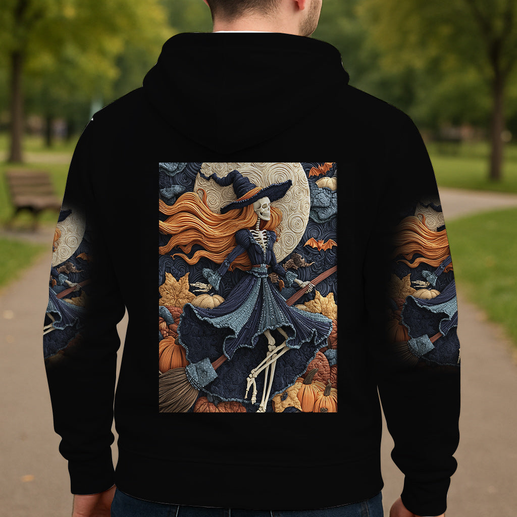 Skull Witch - Personalized Witch All Over Shirt