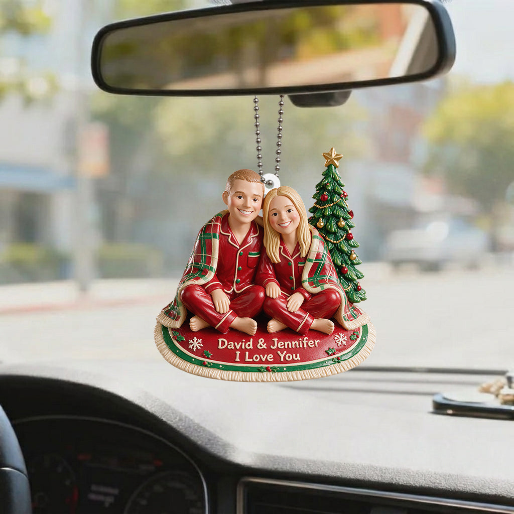 Our Cozy Christmas - Personalized Couple Premium 3D Ornament