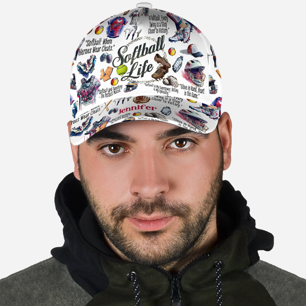 Softball Life - Personalized Softball Classic Cap