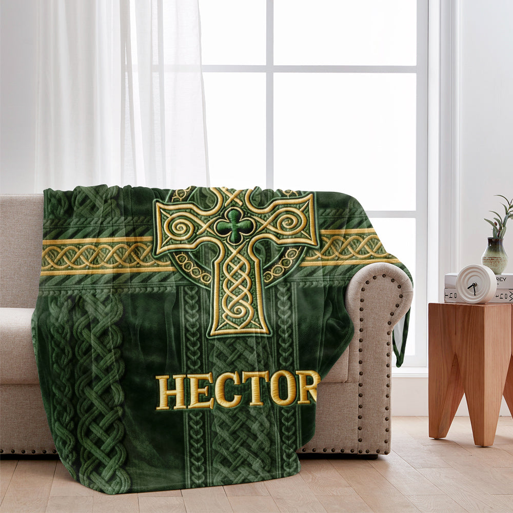 St.Patrick's Day - Personalized Irish Blanket