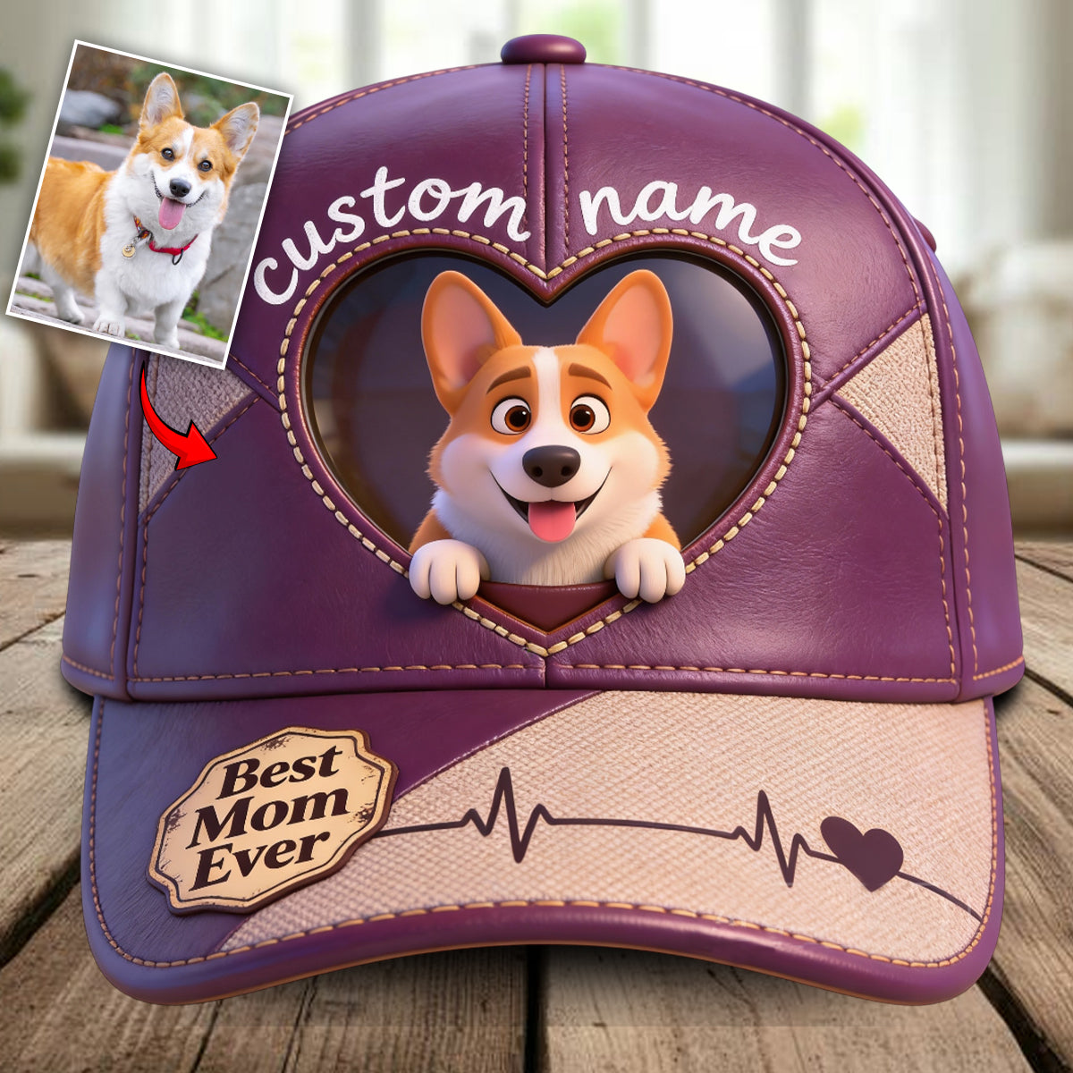 Custom From Any Photo - Personalized Dog Classic Cap