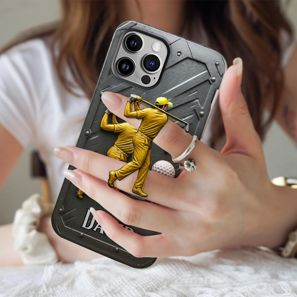 Golf is a Good Walk Spoiled - Personalized Golf Full Print Phone Case