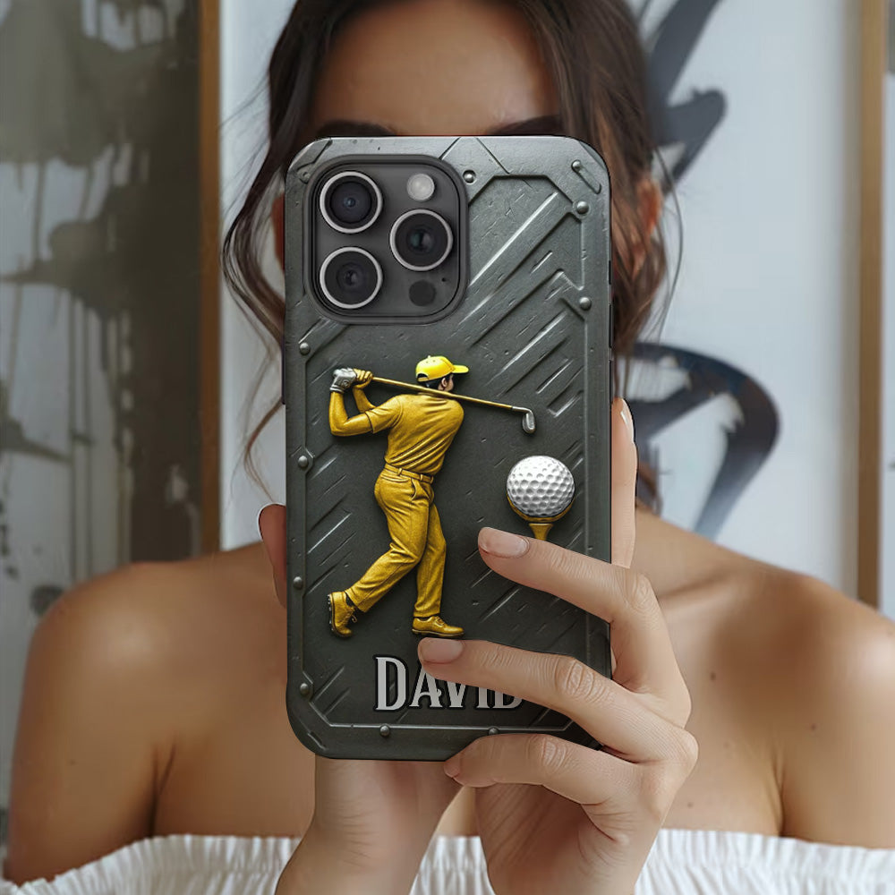 Golf is a Good Walk Spoiled - Personalized Golf Full Print Phone Case
