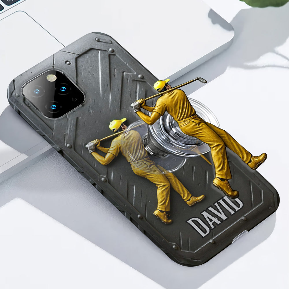 Golf is a Good Walk Spoiled - Personalized Golf Full Print Phone Case