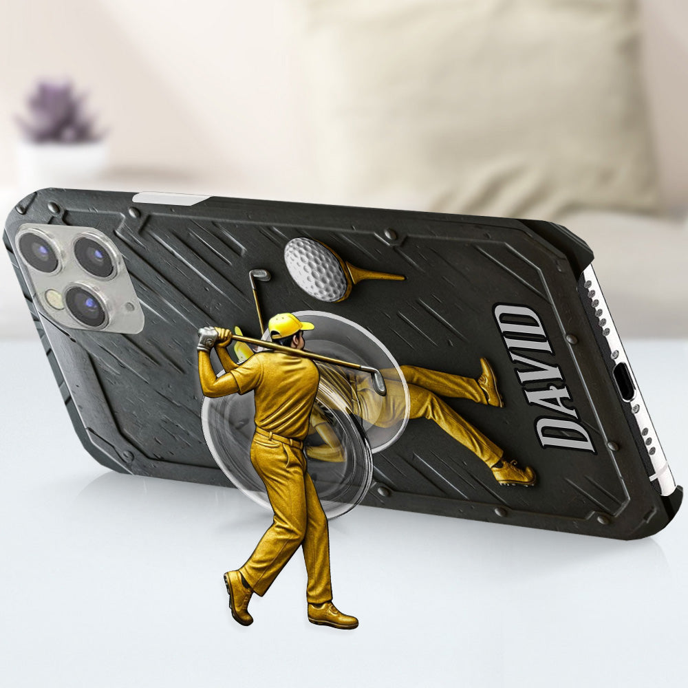 Golf is a Good Walk Spoiled - Personalized Golf Full Print Phone Case