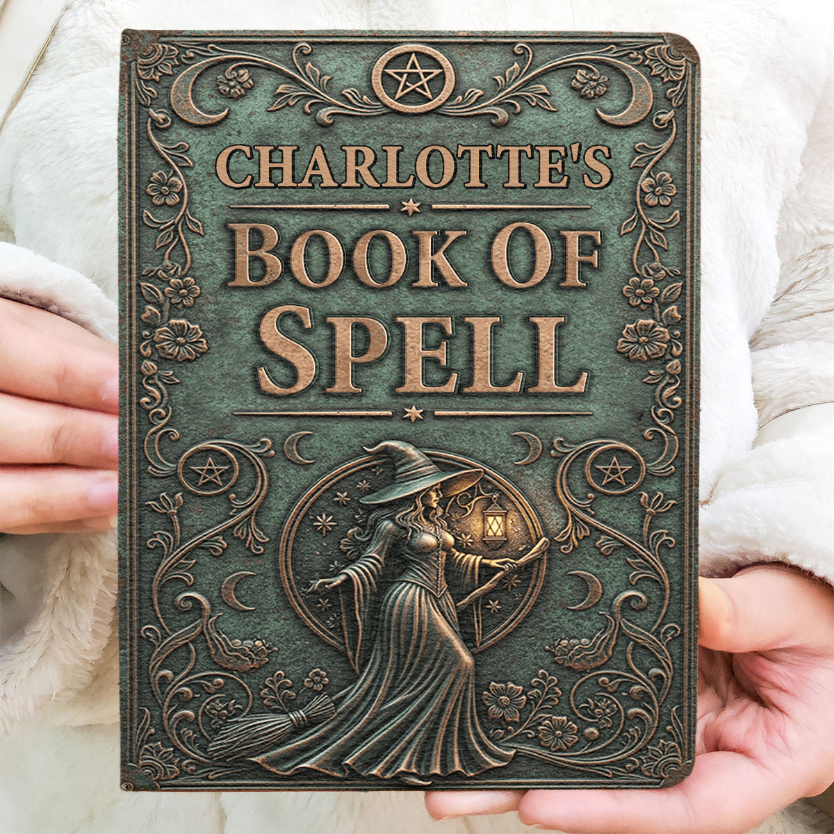 The Spellbook - Personalized Witch Leather Journal