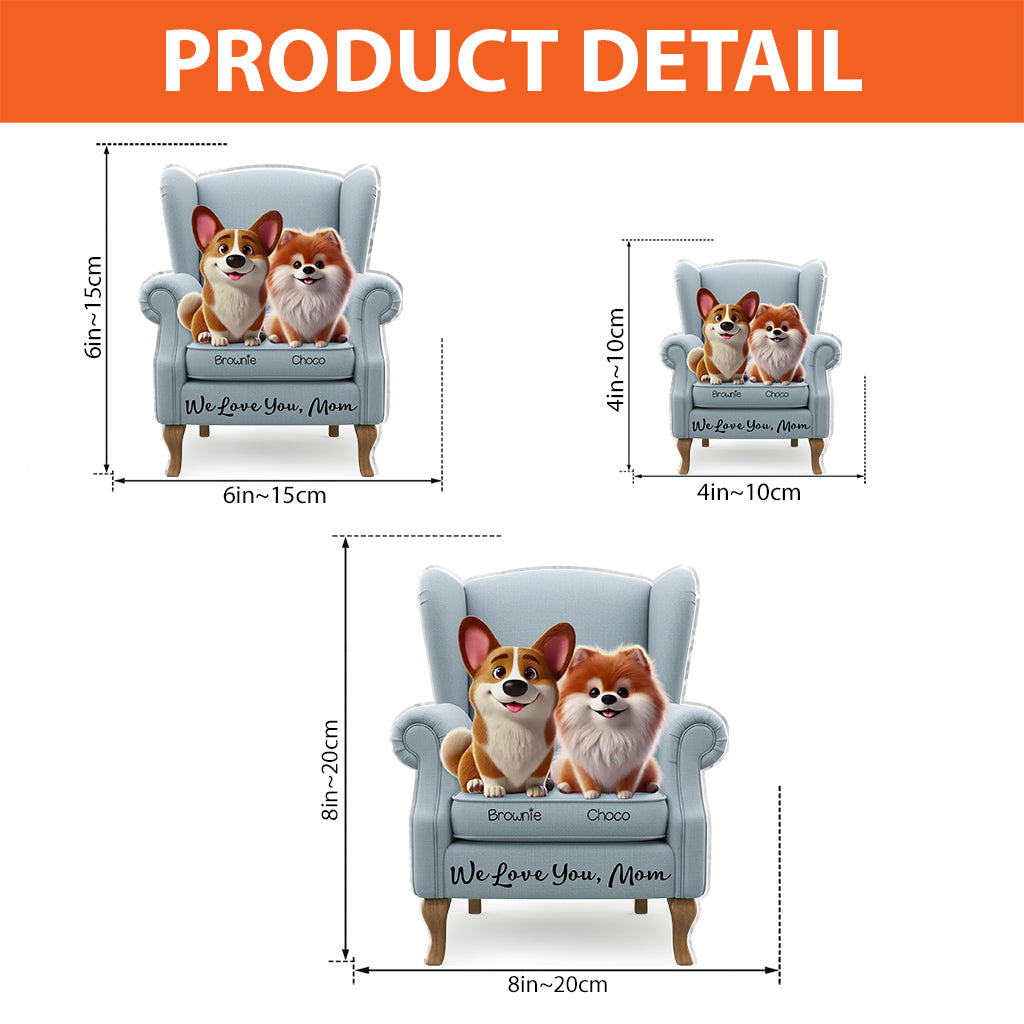 Best Dog Mom Ever - Personalized Dog Custom Shaped Acrylic Plaque